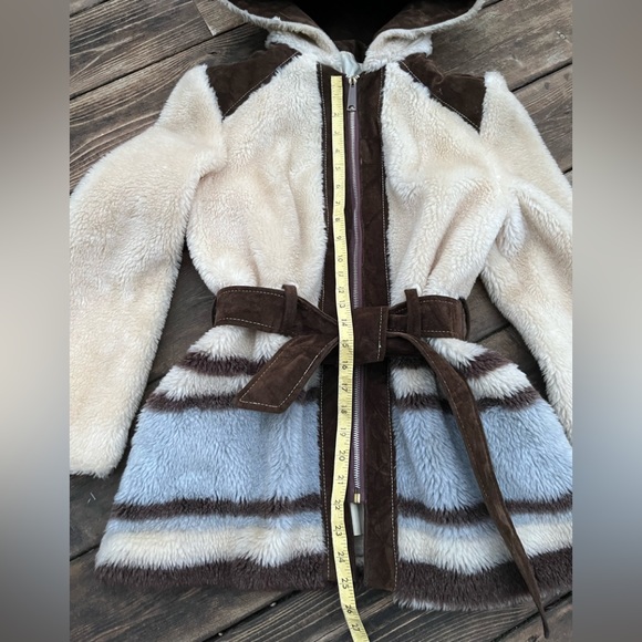 Vintage 70s Vibing Belted Coat Size - Picture 9 of 16